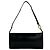 Gancini Borsa semi-one shoulder in pelle nera Salvatore Ferragamo Nero - vista 3