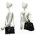 Borsa a mano Yves Saint Laurent Baby Cabas in pelle nera Nero - vista 2