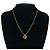 Collana Christian Dior Vintage CD Logo D'oro - vista 2