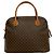 Céline Celine Vintage Macadam Blazon Muster 2-Way Handtasche Braun - Ansicht 3