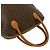 Céline Celine Vintage Macadam Blazon Muster 2-Way Handtasche Braun - Ansicht 4