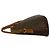 Céline Celine Vintage Macadam Blazon Muster 2-Way Handtasche Braun - Ansicht 5