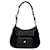 Tote Borsa a spalla PRADA con placca logo Triangle Marrone Nero