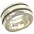 Tiffany & Co Tiffany Vintage Grooved Double Line Ring Silber