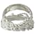 Ring Hermès Bague HERMES Boucles Sellier Inflexible Argenté  - vue 6