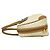 GUCCI Old Micro GG Logo Lederhandtasche Braun Weiß - Ansicht 5