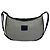 GUCCI Vintage Leder-Schultertasche Marineblau
