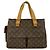 Louis Vuitton Multipli-Cité Monogram Leder Tote Bag Braun