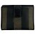 Fendi Pequin FF Logo Canvas Leather Bi-fold Geldbörse Schwarz Khaki