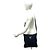 Borsa a tracolla Gucci Abbey con motivo logo GG Nero - vista 2