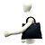 Bolso de mano Gucci Bamboo Line en lona con estampado GG Logo Negro - vista 2