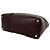 Loewe Fusta Anagram Logo Pattern Lederhandtasche Braun - Ansicht 8