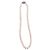 Autre Marque Collar de perlas Akoya blancas 7.5 mm con cierre de flor de plata cm 45 Blanco