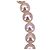 Autre Marque Collar de perlas blancas barrocas 9 mm con cierre de plata texturizada cm 46 Blanco - vista 4
