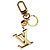 Louis Vuitton Portachiavi e Charm per borsa LV Facette in metallo dorato D'oro - vista 3