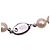 Autre Marque Collar de perlas Akoya blancas 8.5 mm ovalado con cierre de plata cm 42 Blanco - vista 5