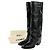 Fendi Minerva Lederstiefel Schwarz - Ansicht 14