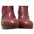 Chloé Botas largas de cuero gamuza Chloe Castaño Burdeos - vista 6