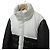 Autre Marque Chaqueta de Plumas de Cuero Coal Black Negro Blanco - vista 4