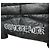 Autre Marque Chaqueta de Plumas de Cuero Coal Black Negro Blanco - vista 6