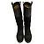 Autre Marque Sartore Leder-Wildleder-Stiefel Schwarz - Ansicht 2