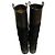 Autre Marque Sartore Leder-Wildleder-Stiefel Schwarz - Ansicht 3