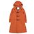Autre Marque Casaco Duffle em lã Melton SANYOCOAT Laranja