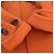 Autre Marque Casaco Duffle em lã Melton SANYOCOAT Laranja - vista 4