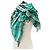 Hermès Hermes Stola Sciarpa Grande in Cashmere Verde - vista 3