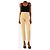 Sandro Vaqueros de talle alto amarillo mantequilla - size UK 6 - vista 2