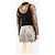 Autre Marque Blusa in seta e pizzo nera - size UK 10 Nero - vista 2