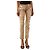 Roberto Cavalli Pantalones con estampado de leopardo adornados marrones - size S Castaño