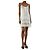 Melissa Odabash Vestido mini blanco sin mangas - size XS