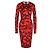 Vestido con estampado de rosas rojas de Givenchy - vista 3