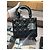 Borsa Lady Dior Dior in pelle di agnello nera Nero - vista 12