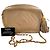 Borsa a tracolla Chanel in pelle trapuntata beige