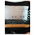 Autre Marque 20.52 Textured Knit Cardigan with Gold Embroidery Black Blue Golden  - view 3