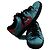 Gucci Ace Interlocking G Metallic Snakeskin – Taglia 36.5 – Full Set Rosso Turchese - vista 2