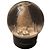 Chanel Christmas Snow Globe with Original Box Black White Beige