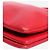 Céline Borsa a tracolla trio case in pelle rossa Rosso - vista 7
