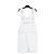 Mono Corto Courrèges FR40 White Denim Playsuit Uk12 US8 10 Courreges Blanco