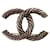 Spilla Chanel Logo CC Argento  - vista 1