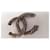Spilla Chanel Logo CC Argento  - vista 3