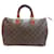 Borsa Louis Vuitton Speedy 35 Monogram Marrone  - vista 1