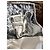 Sciarpa Rundholz in cotone e cashmere stampa auto Nero Bianco Beige - vista 4