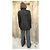 Blazer Moschino Jeans a rayas Negro - vista 2