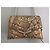 Ikks Schultertasche aus Leder in goldener Python-Optik Braun Python drucken Hellbraun Dunkelbraun - Ansicht 17