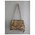 Ikks Schultertasche aus Leder in goldener Python-Optik Braun Python drucken Hellbraun Dunkelbraun - Ansicht 5