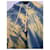 Sandro Sudadera con Capucha Tie-Dye Azul Amarillo  - vista 2