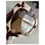 Fendi Cat Eye Tortoiseshell Sunglasses Brown White  - view 7